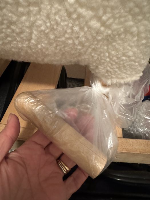 Ovelha com pés de baloiço