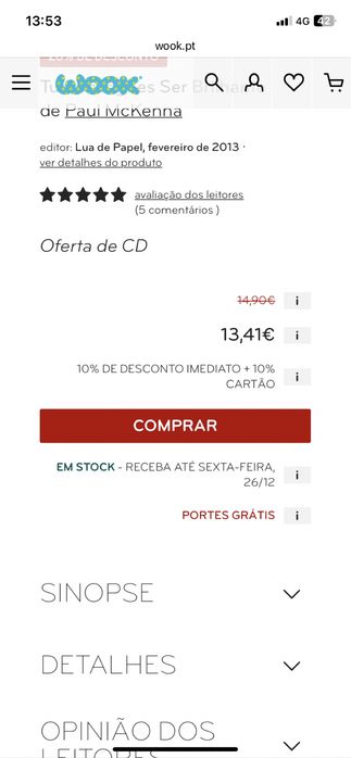 VENDO LIVRO NOVO TU CONSEGUES SER BRILHANTE