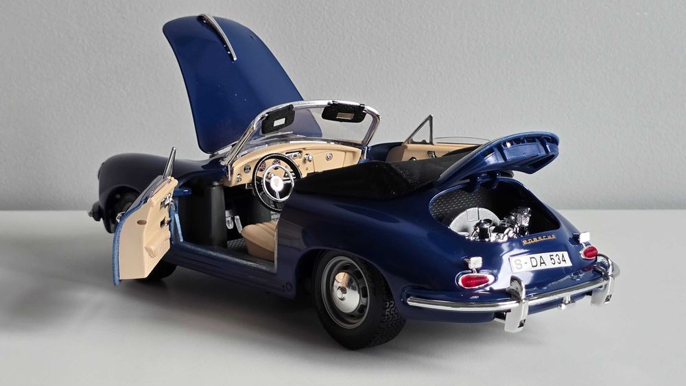 Bburago 1:18 Porsche 356B Cabriolet (1961) cod. 3051