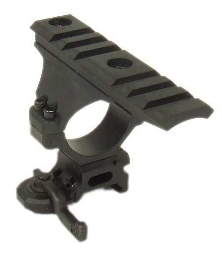 Szybki montaż Flash z górną Szyną RIS 20 mm