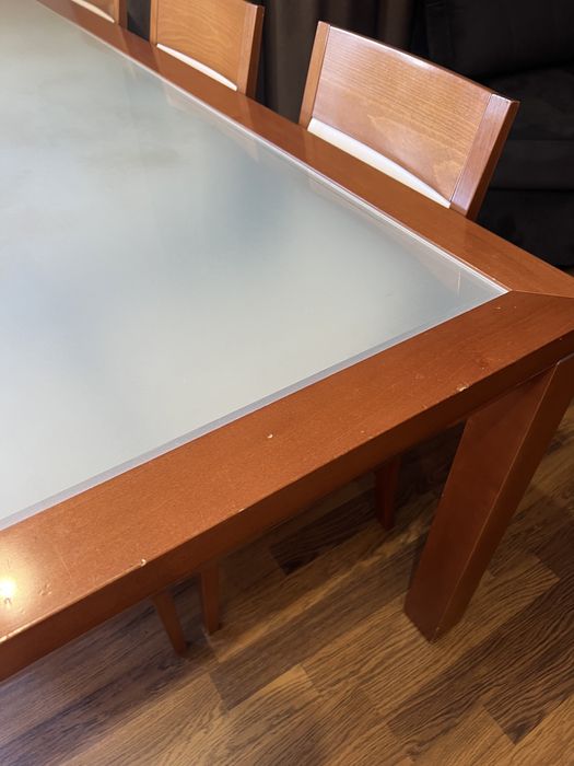 Продам итальянский стол + 6 стульев!