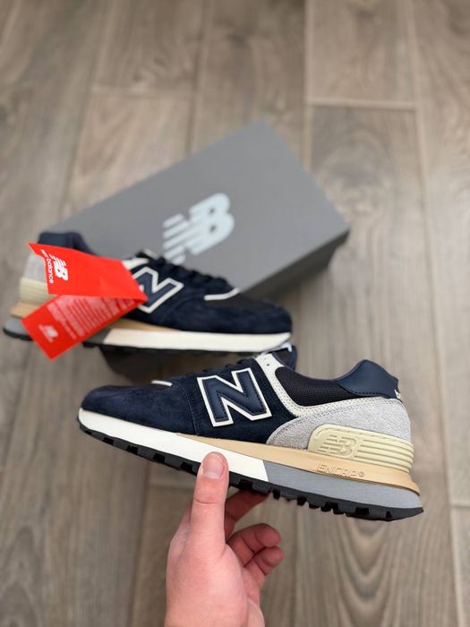 Кросівки Кроссовки New Balance 574 Blue Grey Синий Серый Синій Сірий Кросовки демісезон