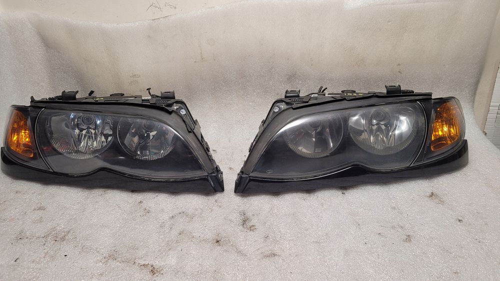 lampa przednia bmw 3 e46 lift komplet europa oryginalne zkw dem0ntaż