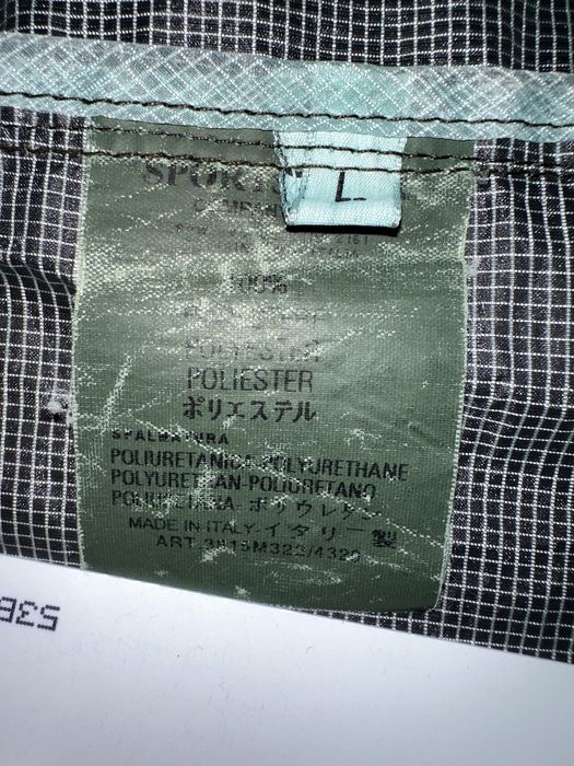 stone island jacket liquid polyurethane/куртка stone island винтаж