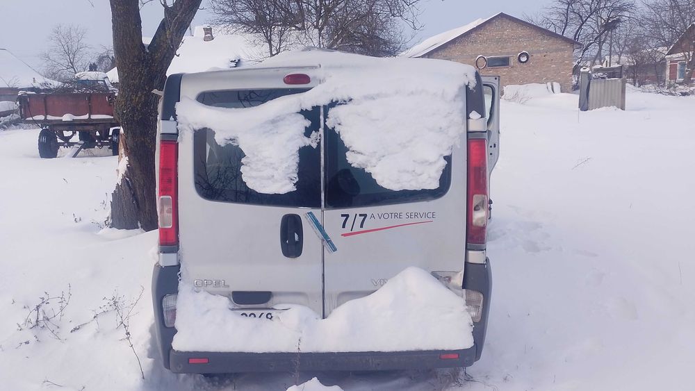 Опель віваро після дтп