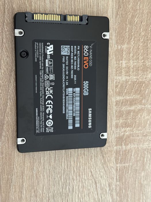 SSD 2.5 SATA Samsung 860 EVO 500gb