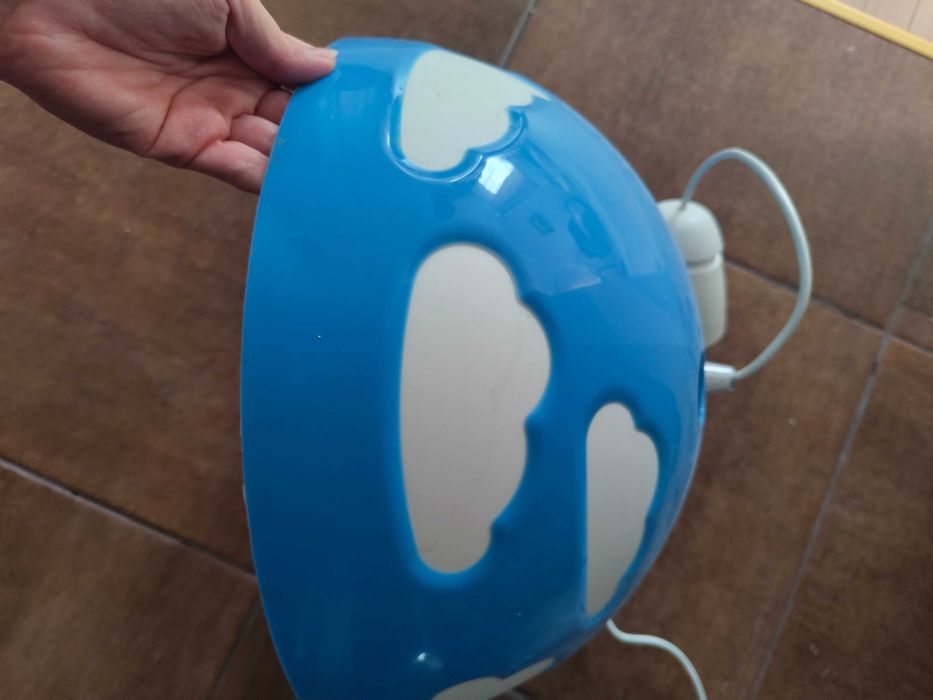 Lampa Ikea chmurka z żarówką