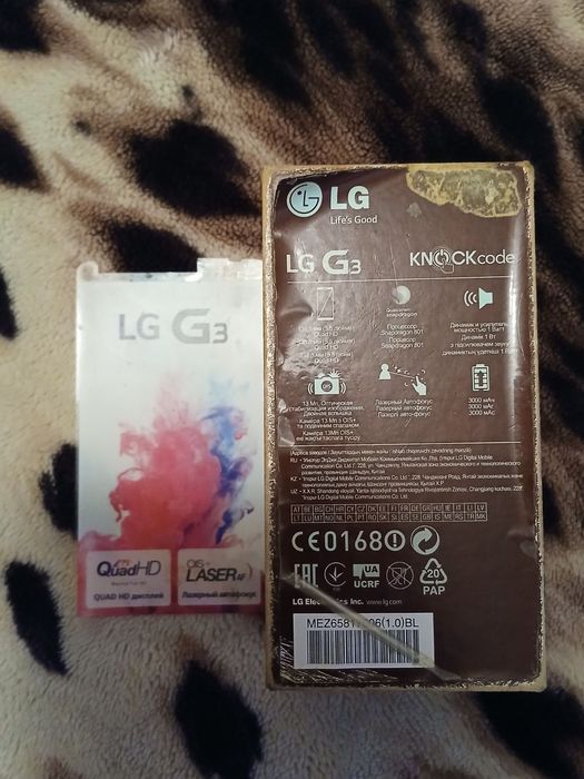 Телефон флагман lg g3 d 855