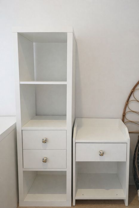 Mesa de Cabeceira IKEA HAUGA branca