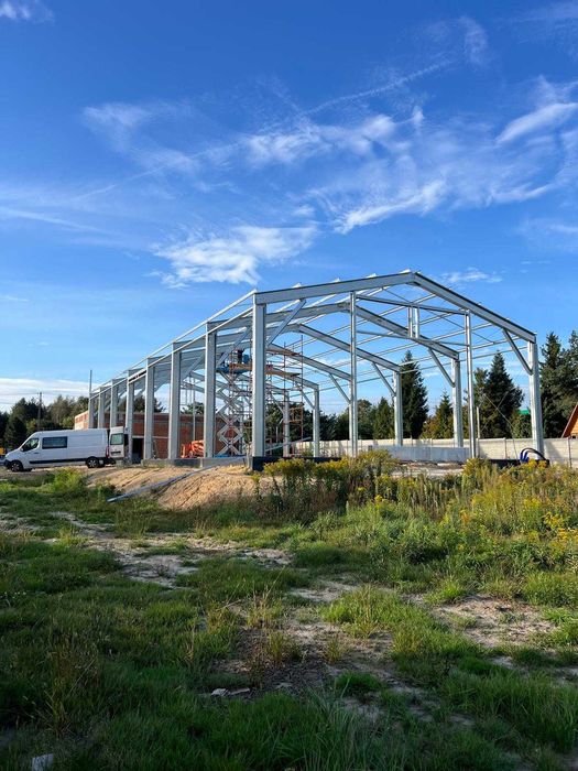 Hale stalowe zimnogięte / Projekt techniczny i transport GRATIS!