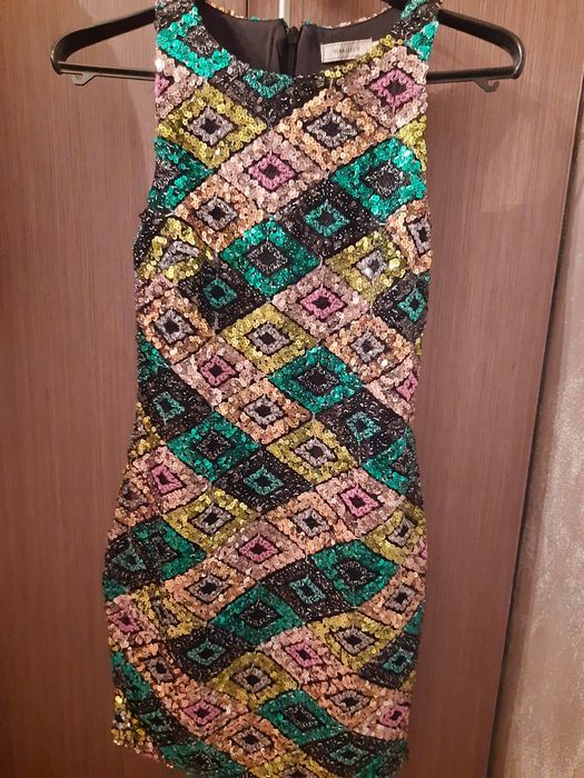 Sukienka imprezowa cekiny NOWA bez metki r. S/M Forever
