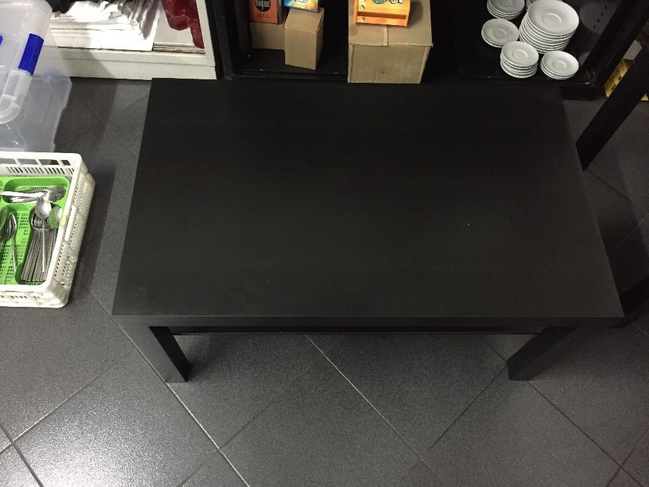 Conjunto de 2 mesas Rectangular e Quadrada