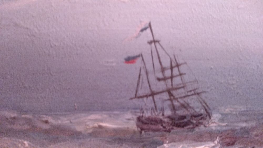 Живопис, олія на картоні