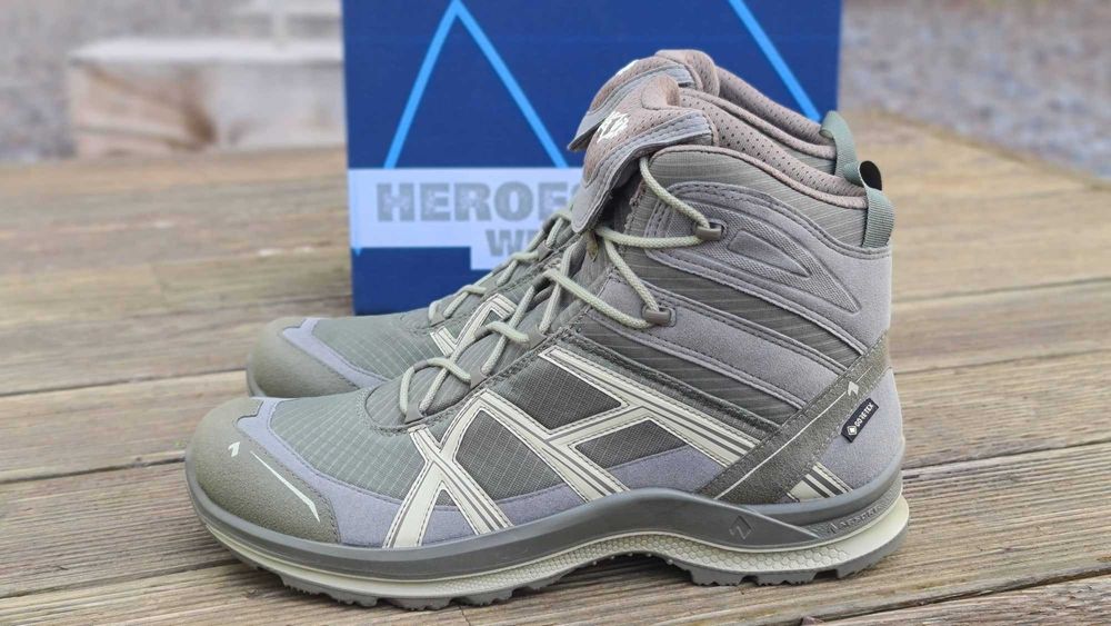 Берцы летние Haix Black Eagle Adventure GORE-TEX олива / lowa zephyr