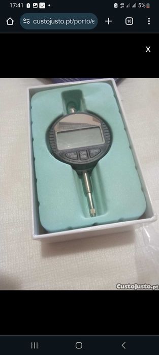 Relógio comparador digital