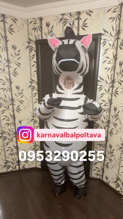 Надувні костюми криси ,миші ,жаби ,дракона,жирафа,корови