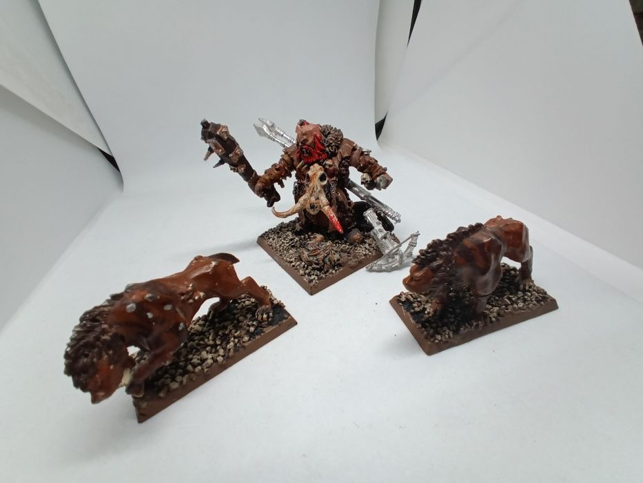 Hunter+ 2x Frost Sabres metal Ogre Kingdoms Warhammer FB