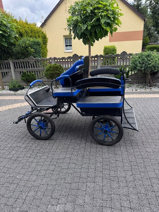 Bryczka Konna Maratonka Wagonetka Powóz Treningowa