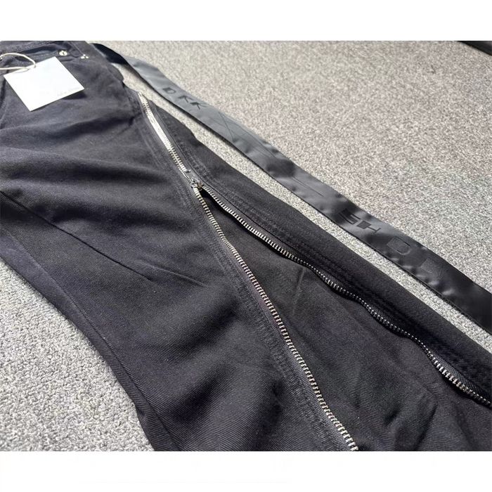 Джинсы клеш flared jeans Rick Owens black