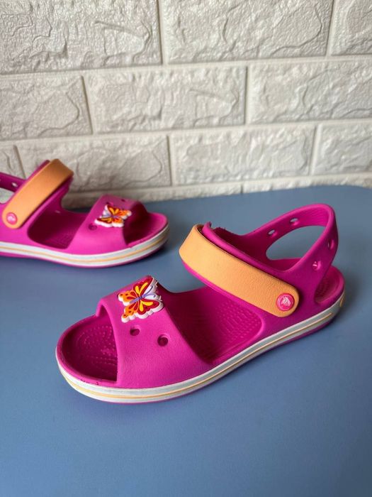 Crocs 34-35p j3 крокси шлепки сандалі босоніжки