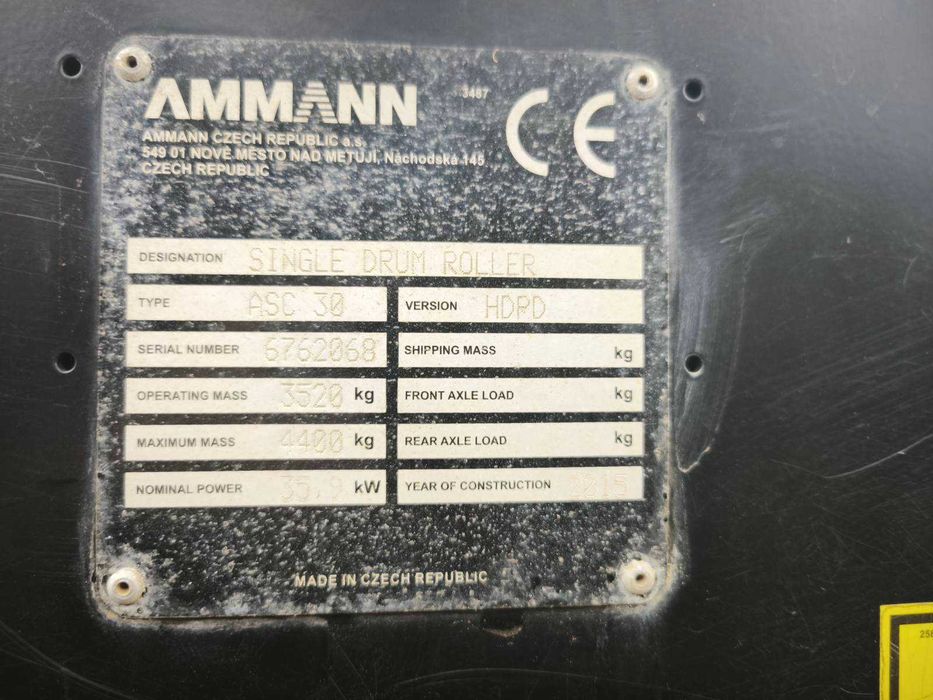 Грунтовой Каток віброкаток Оренда Ammann ASC30 Bomag НАММ Dynapac
