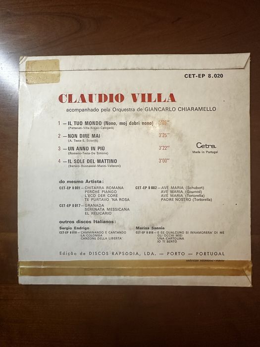 Claudio Villa - Il tuo mondo