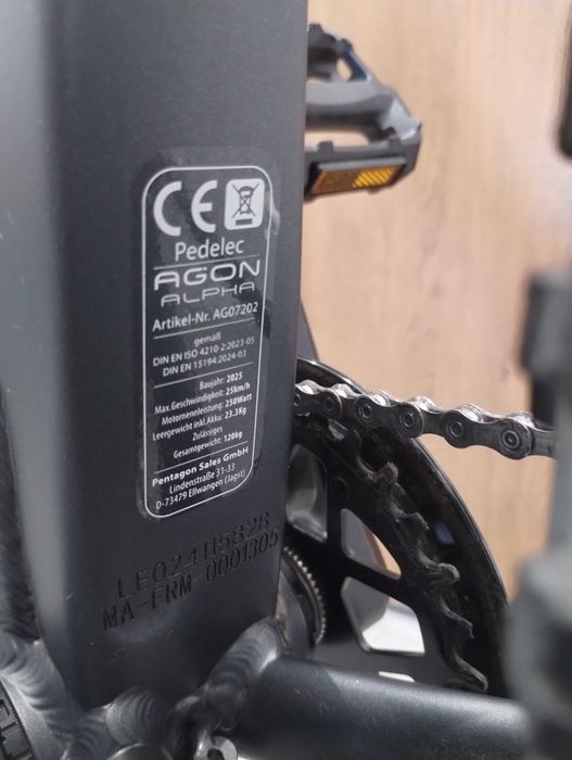 Sprzedam E-bike , rower elektryczny MTB , AGON, 250 W, Nowy Super okazja