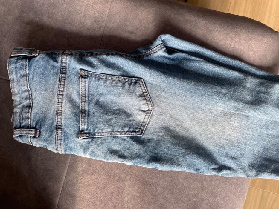 Spodnie jeansy chlopiece 152