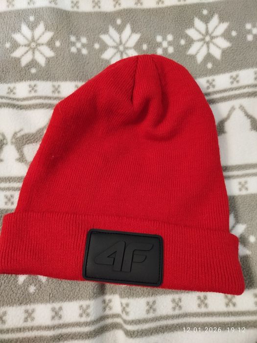 Czapka męska 4F czerwona