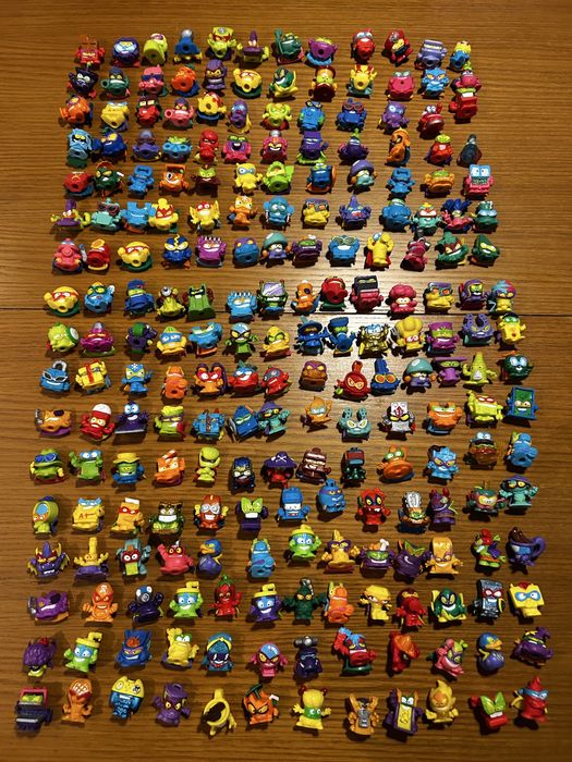 Mega kolejcja SUPER ZINGS Pojazdy + 438 szt. w tym ULTRA RZADKIE