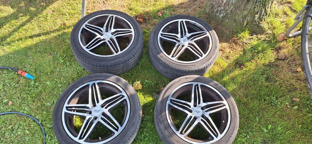 Alufelgi 17 5x100 opony