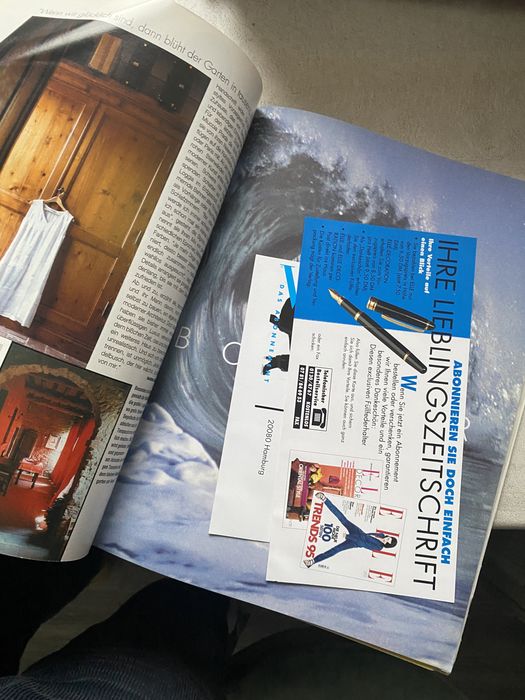 Винтаж журнал elle deutsch 1995 marz: 1 000 грн. - Книги / журналы