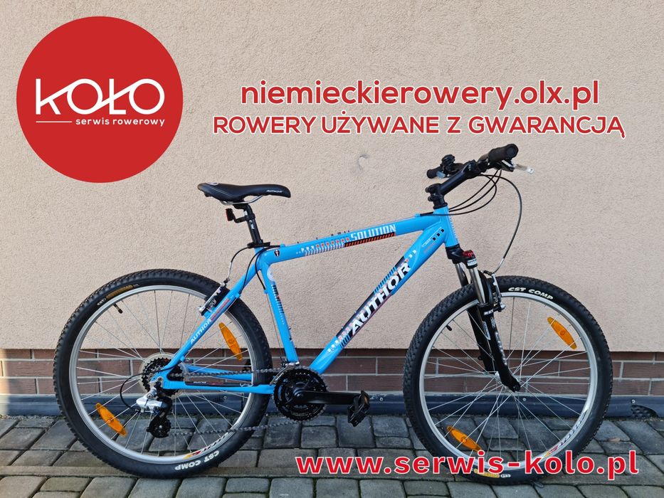 Rower górski MTB AUTHOR koła 26 SHIMANO ACERA aluminium rabat WYSYŁKA