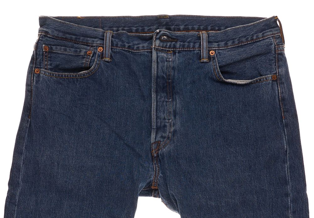 Spodnie Levis 501 W36 L32 Męskie Straight Classic Blue Regular