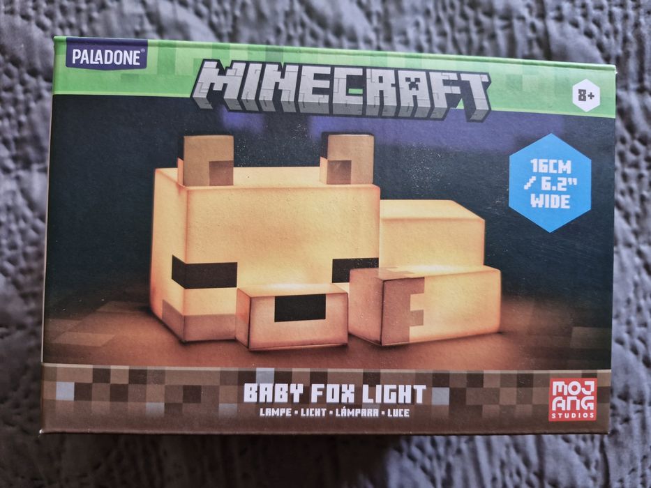 Lampka lisek Minecraft Paladone