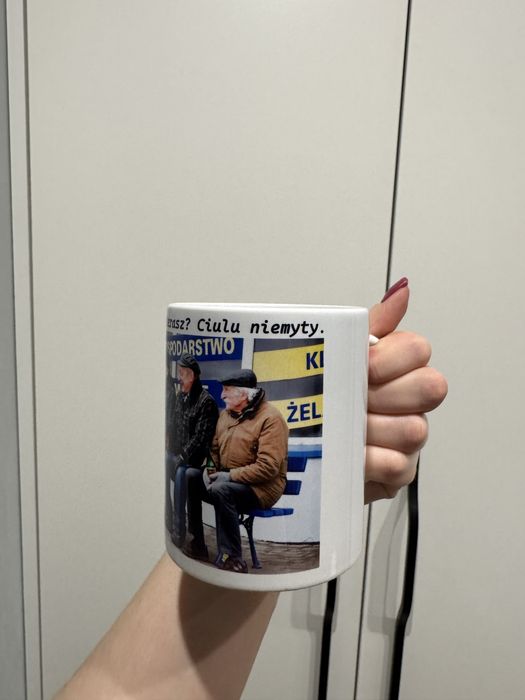 Kubek ceramiczny z motywem z serialu Ranczo nowy 330 ml prezent kubek