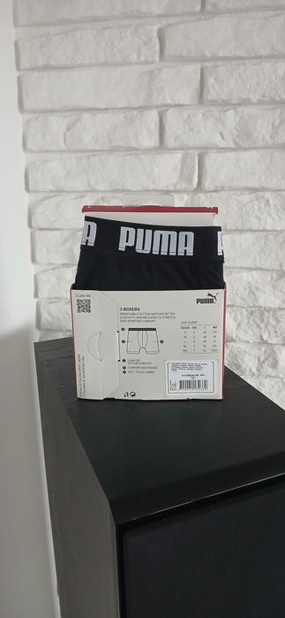 Bokserki męskie PUMA rozmiar M (3 pary) NOWE