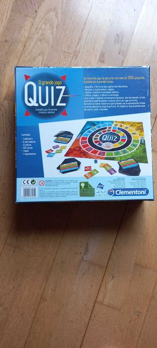 Jogo de tabuleito QUIZ- novo