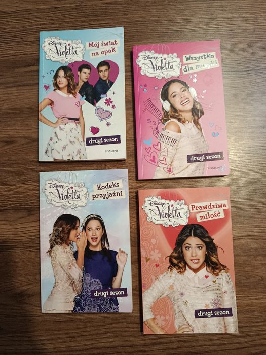 Violetta sezon 2 -książki