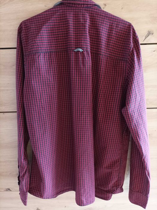 Koszula krata Crop slim fit rozm XL