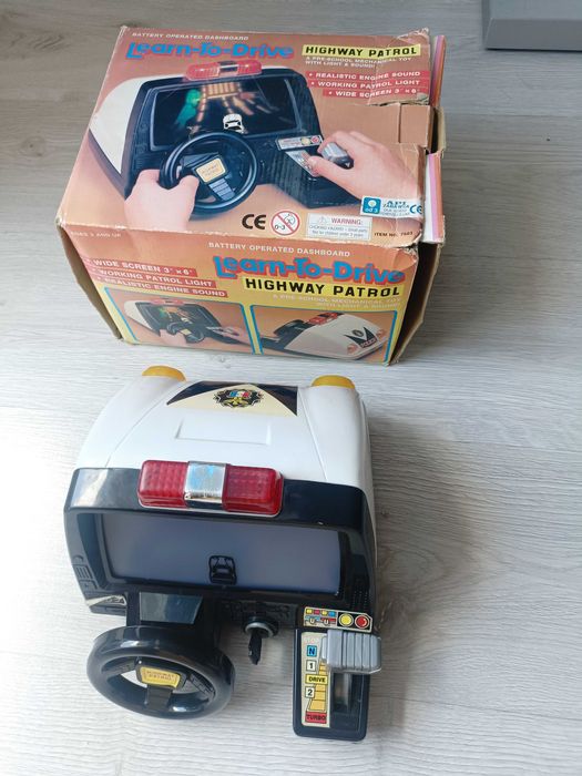 Zabawkowy symulator jazdy PRL