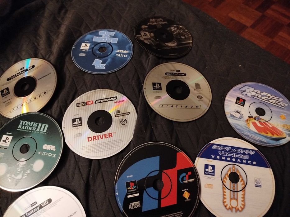 vendo jogos de ps1
