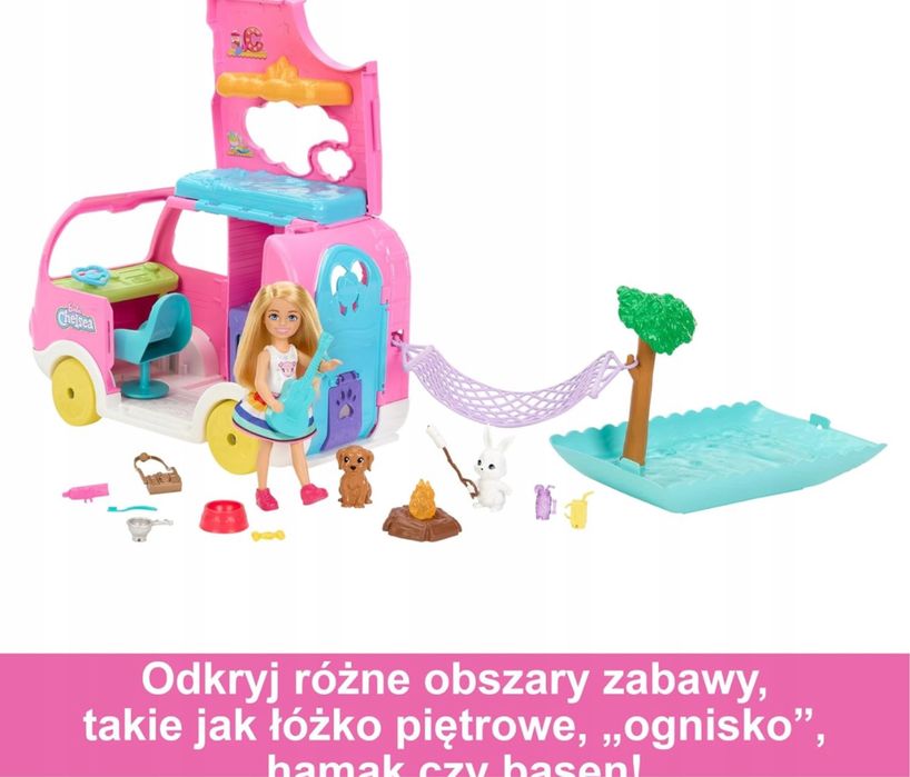 Mattel Barbie Chelsea Kamper HNH90