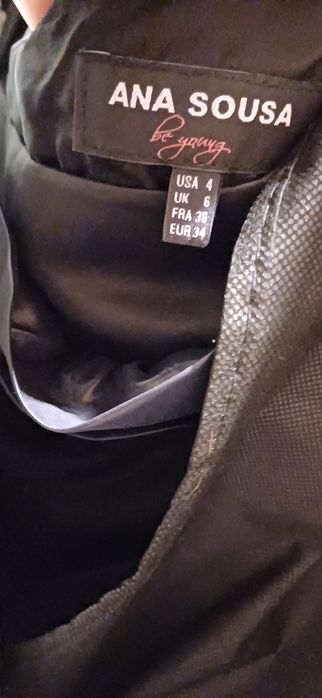 Vestido cor beringela TAMANHO 34