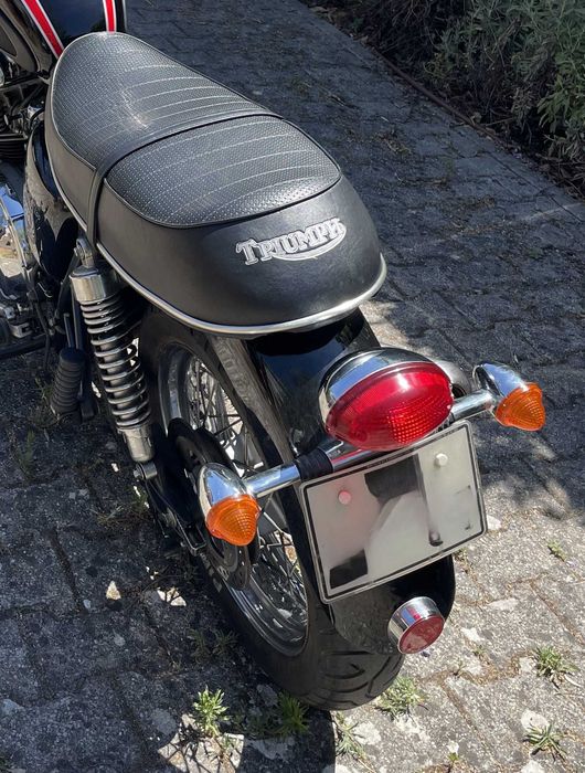 Triumph Bonneville T100 série especial como nova 19 900 km