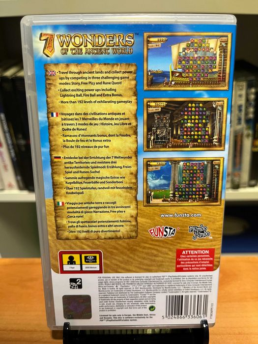 7 Wonders of the Ancient World PSP
