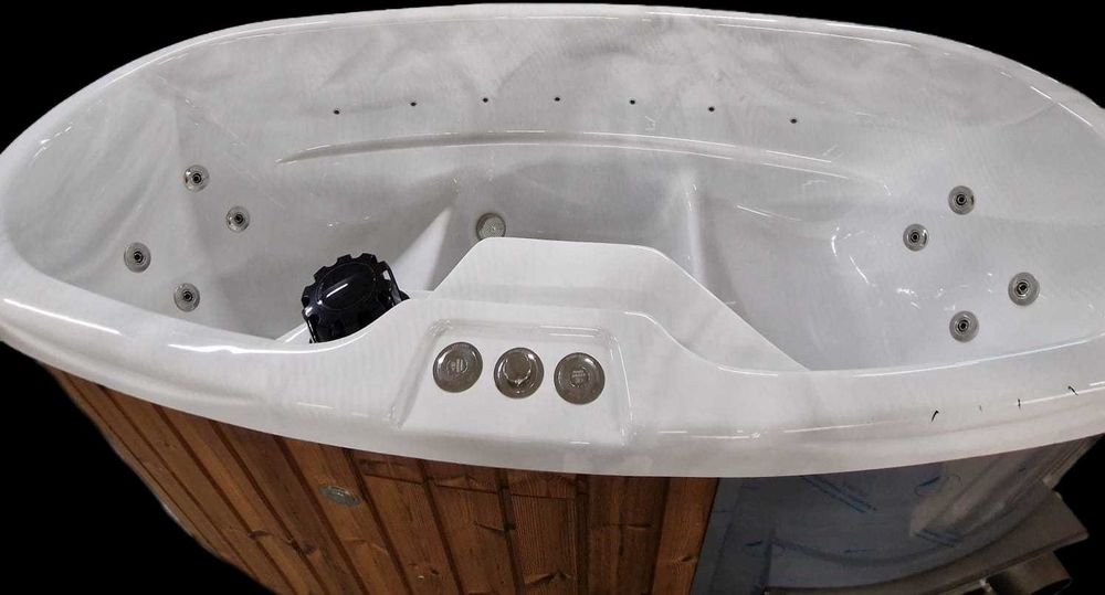 PROMOCJA balia DWUOSOBOWA akrylowa, ogrodowa,