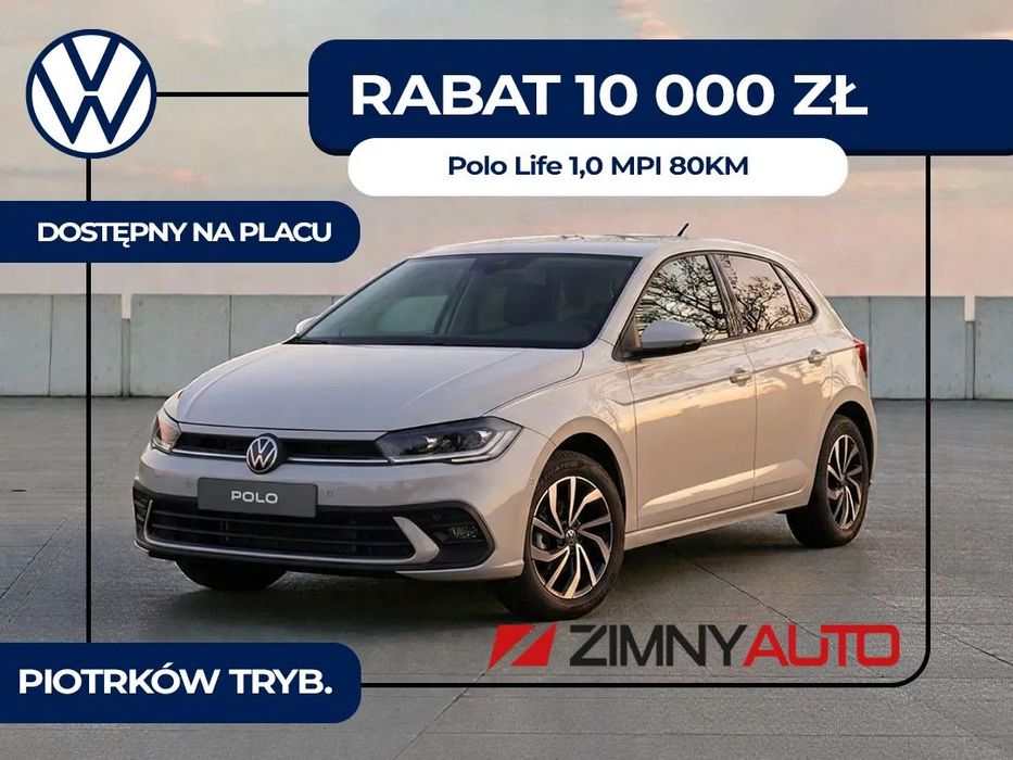 Volkswagen Polo Life 1,0 MPI 80KM Manual /2026 / Dostępny do zamówienia