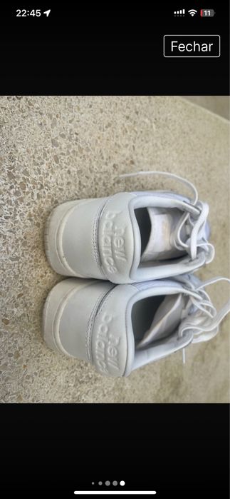 Sapatilhas new balence brancas