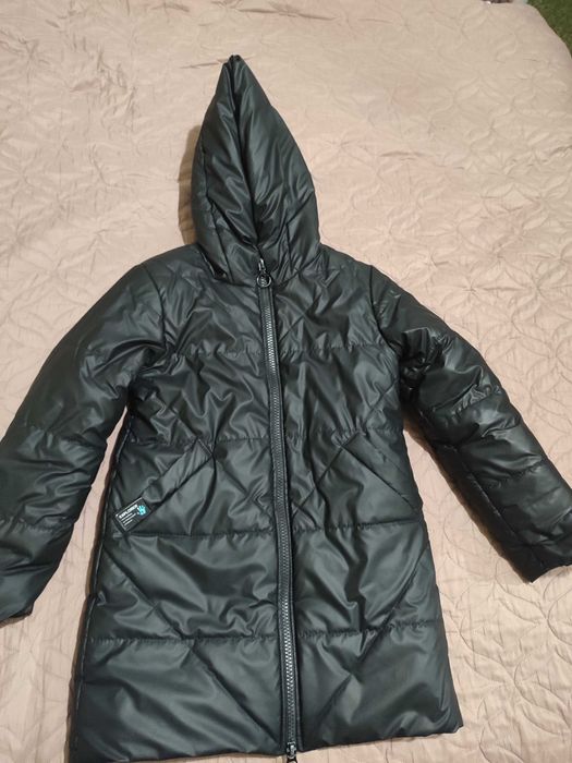 Зимова куртка-пальто для дівчинки